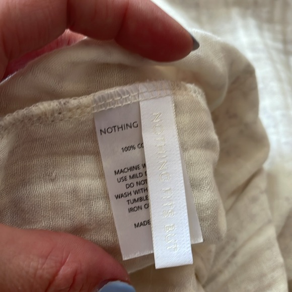 Breezy cotton maternity dress - Picture 4 of 5